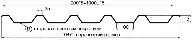 Фото: Профнастил Н60 х 845 - B (PURMAN-20-3005-0.5) в Раменском