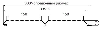 Фото: Сайдинг Lбрус-XL-В-14х335 NormanMP (ПЭ-01-1014-0.5) в Раменском