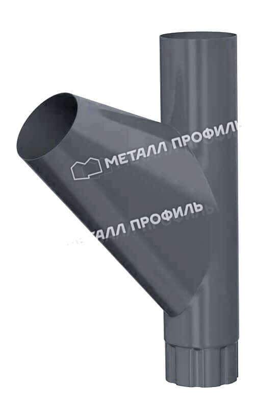 Тройник трубы Foramina Freeze D100 (FRZ_D-01-GreyGrey-0.5) в Раменском