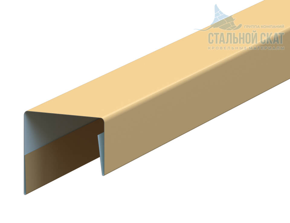 Планка П-образная 23х22х2000 NormanMP (ПЭ-01-1015-0.5) в Раменском