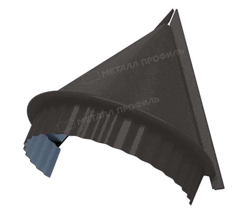 Заглушка конька круглого конусная (VikingMP E-20-8019-0.5)