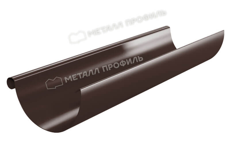 Желоб водосточный D125х3000 GRANDSYSTEM (ВПЭД-03-8017-0.5)