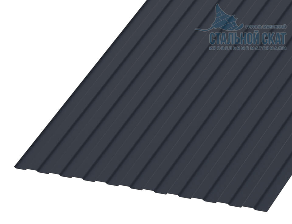 Профнастил С8 х 1150 - B (VikingMP E-20-7016-0.5)