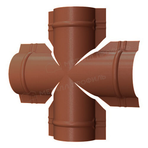 Четверник для круглого конька R110 (VikingMP E-20-8004-0.5)