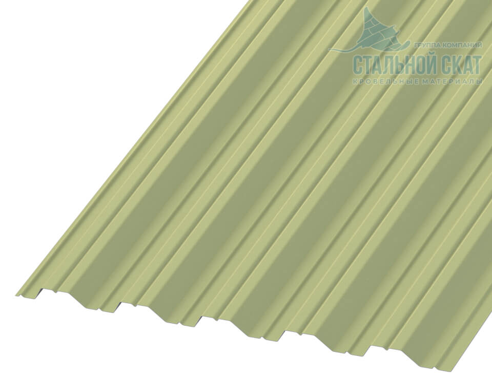 Профнастил НС35 х 1000 - B NormanMP (ПЭ-01-6019-0.5)