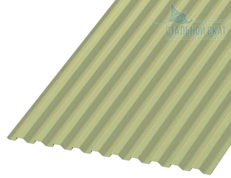 Профнастил С21 х 1000 - B (ПЭ-01-6019-0.45)