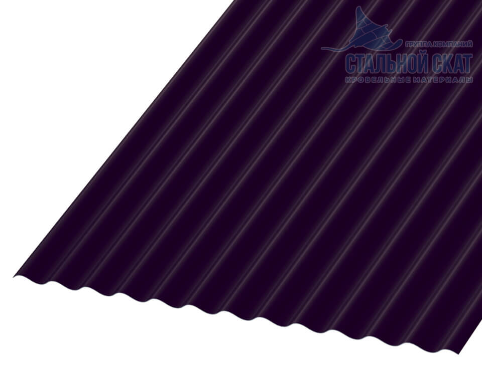 Профнастил МП18 х 1100 - A (VALORI-20-Violet-0.5)